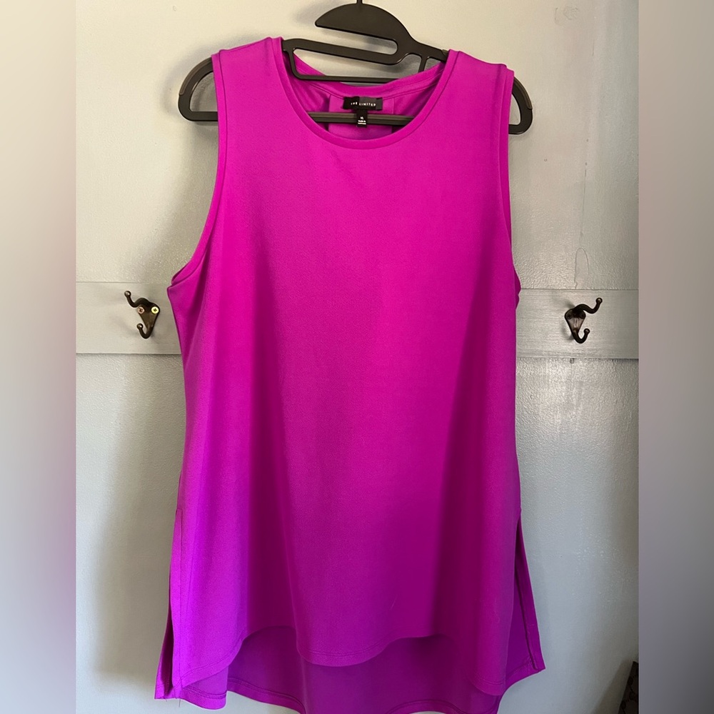 The Limited fuchsia Tank Top with Relaxed Fit